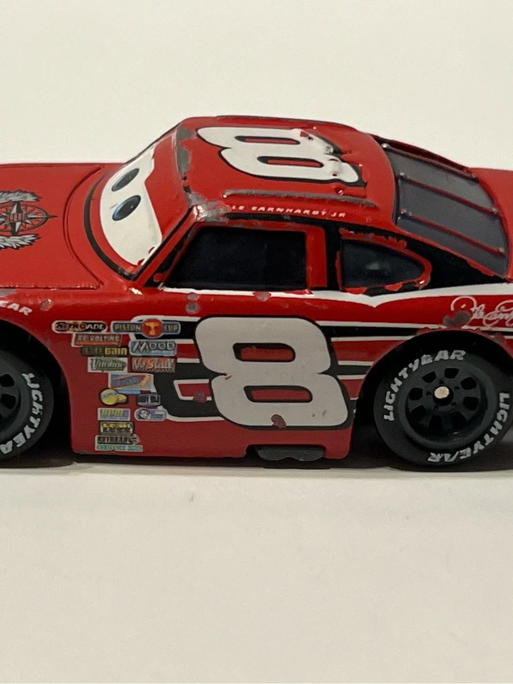 Disney Pixar Dale Earnhardt Jr #8 Race Car